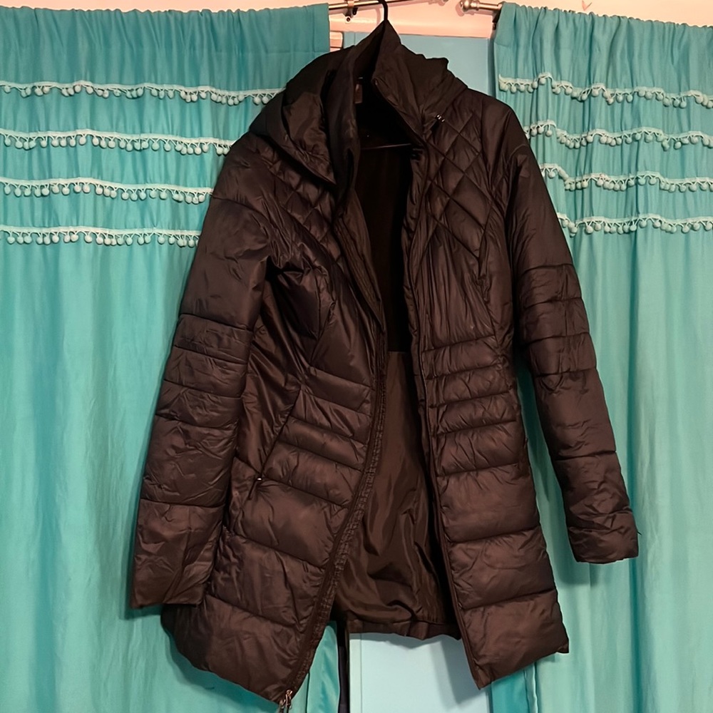 Long champion down coat